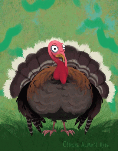 Turkey Gobble Gobble GIF