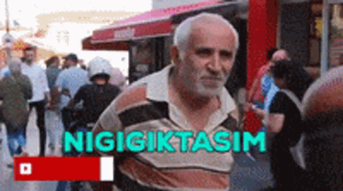 Turkmenistan Man Being Interviewed GIF