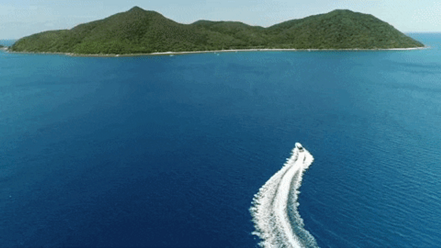 Turks and Caicos welcome to paradise gif.