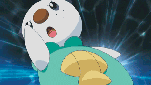 Turn Around Pokemon Oshawott GIF