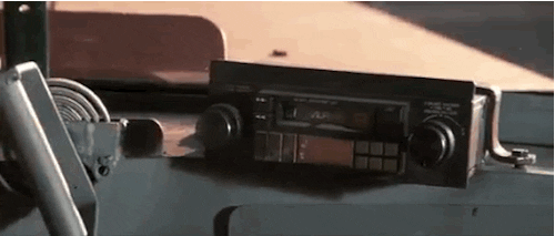 Turn It Up High Volume Car Stereo GIF