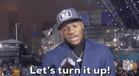 Turn It Up Micah Parsons Nfl Player GIF