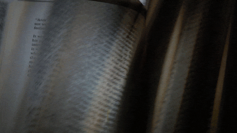 Turning Paper Book Pages GIF