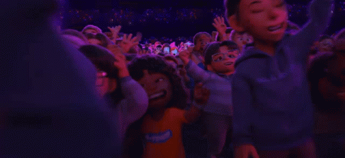 Frightened Kids Turning Red Movie GIF