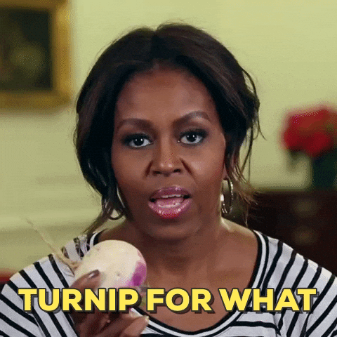 Turnip For What Michelle Obama GIF