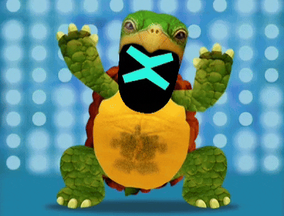 Turtle Dancing While Raising Its Feet GIF