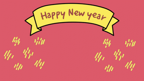 Turtle With Happy New Year Banner
