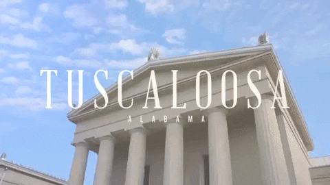 Tuscaloosa Alabama Federal Building And Courthouse GIF