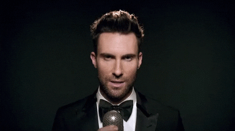 Tuxedo Adam Levine Sugar GIF