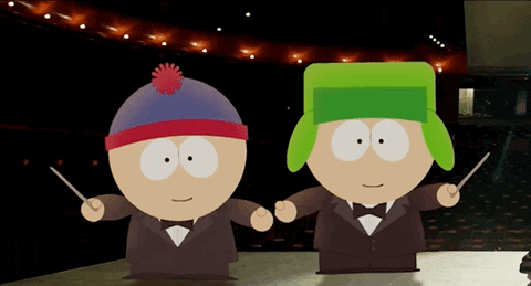Tuxedo Kyle And Stan GIF