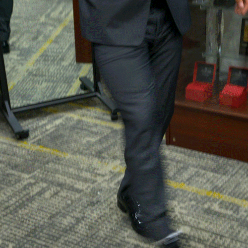 Tuxedo Man Fit Check GIF