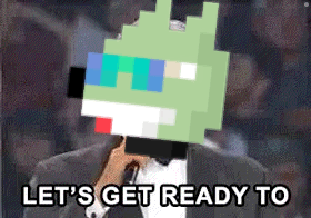 Tuxedo Man Mic Says Let's Get Ready To GIF