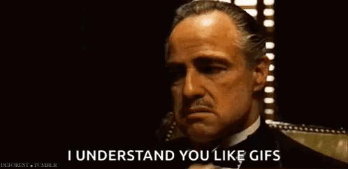 Tuxedo Man Says I Understand You Like Gifs