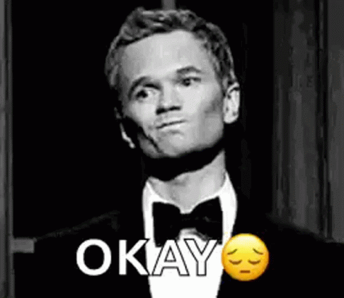 Tuxedo Man With Bow Tie Making Funny Face Saying Okay GIF