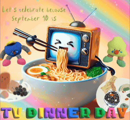 TV Dinner Day September 10th Bowl of Noodles