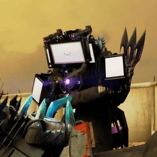 Tv Man Looking Around Skibidi Toilet Web Series GIF