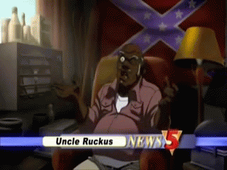 Tv News Uncle Ruckus Interview GIF