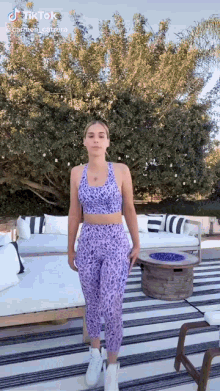 Tv Personality Carmen Carrera Tiktok Dance Yoga Pants GIF
