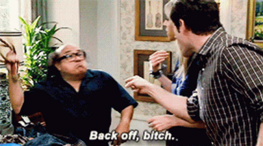 Tv Shows Back Off Quotes GIF