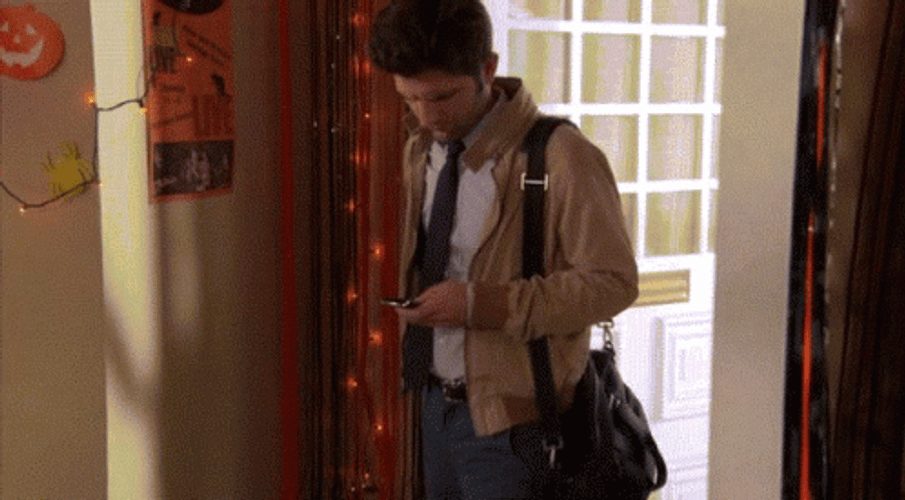 Tv Shows Parks And Rec Surprise GIF