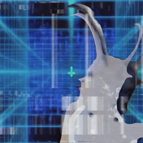 Tv Static Evil Trippy Halloween GIF