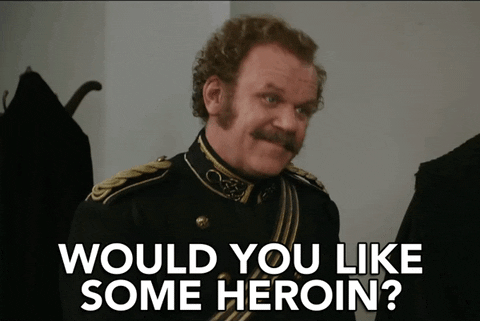 Tweaker Would You Like Some Heroin GIF