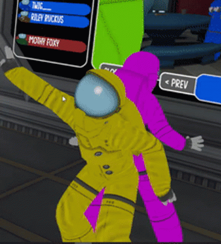 Twerking Among Us Meme Enjoying Situation GIF