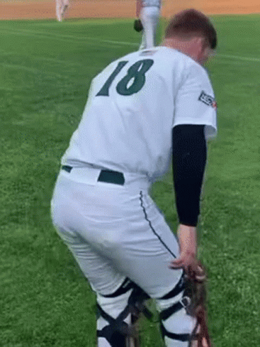 Twerking Baseball Player GIF