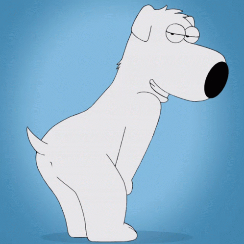 Twerking Dog Brian Griffin GIF
