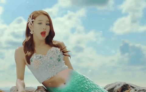 Twice Chaeyoung Mermaid GIF