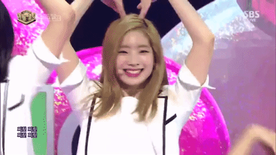 Twice Dahyun Heart Dance GIF