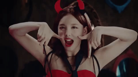 Twice K-pop Devil Nayeon GIF