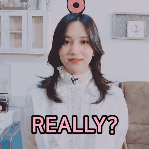 Twice Mina Really GIF