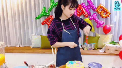 Twice Momo Baking GIF