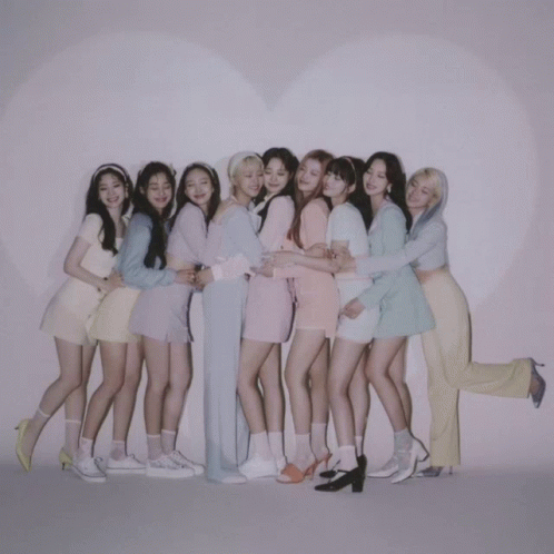 Twice Photoshoot Heart GIF