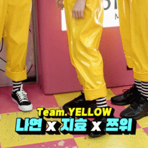 Twice Team Yellow GIF
