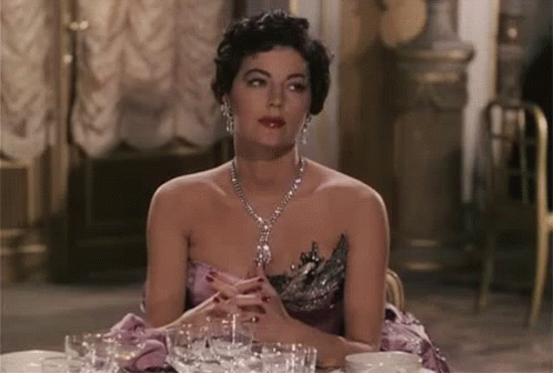 Twiddling Thumbs Ava Gardner Waiting Patience Bored GIF