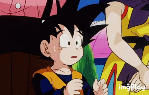 Twiddling Thumbs Gotenks Dragon Ball Waiting Shy GIF