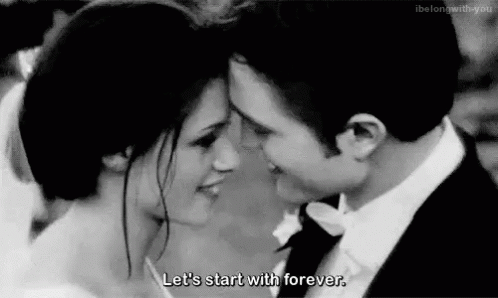 Twilight Edward And Bella Wedding GIF