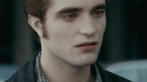 Twilight Edward Cullen Disbelief GIF