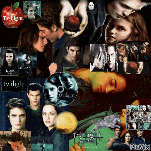 Twilight Forever CD and Posters Collage