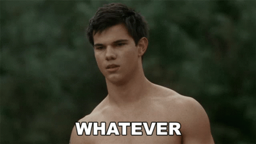 Twilight Serious Jacob GIF