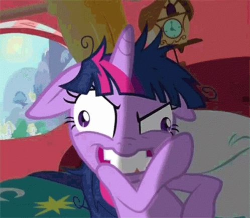 Twilight Sparkle Crazy Mood GIF