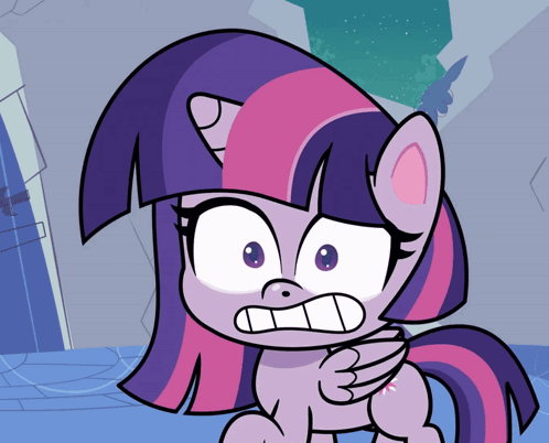 Twilight Sparkle Freaking Out GIF