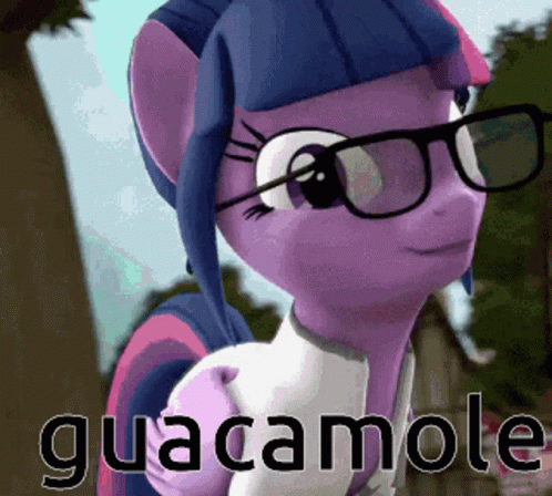 Twilight Sparkle Guacamole GIF