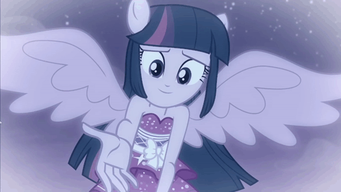 Twilight Sparkle Offering Hand GIF