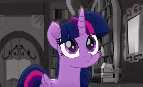 Twilight Sparkle Proud Face GIF