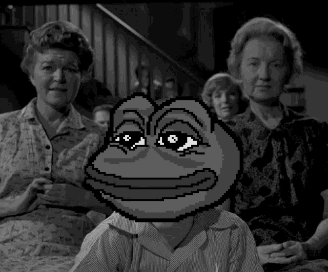 Twilight Zone Applause Clapping Pepe Frog GIF
