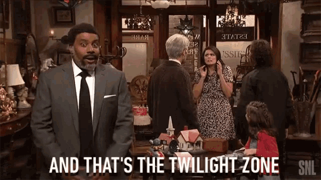 Twilight Zone Snl Kenan Thompson GIF