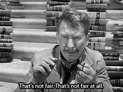 Twilight Zone That's Not Fair Not Fair At All GIF